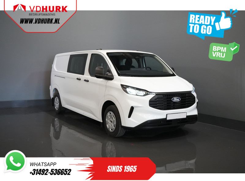 Ford Transit Custom 320 2.0 TDCI 136 pk L2 Trend BPM VRIJ! DC Dubbel Cabine/ 5 jaar/200.000 km Garantie/ Carplay/ Climate/ Camera/ PDC/ Cruise - Furgoneta pequeña, Furgoneta combi: foto 1 Ford Transit Custom 320 2.0 TDCI 136 pk L2 Trend BPM VRIJ! DC Dubbel Cabine/ 5 jaar/200.000 km Garantie/ Carplay/ Climate/ Camera/ PDC/ Cruise - Furgoneta pequeña, Furgoneta combi: foto 1