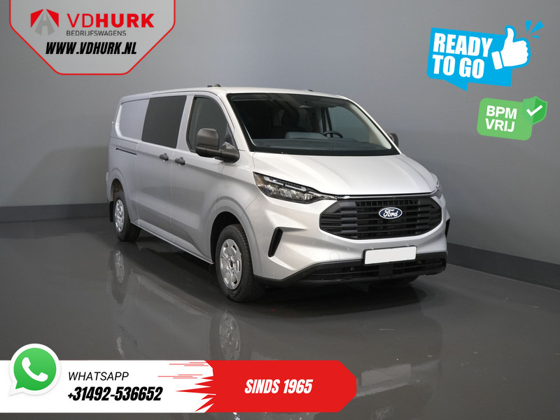 Ford Transit Custom 320 2.0 TDCI 150 pk L2 Trend DC Dubbel Cabine BPM VRIJ! Garantie 5J of 200.000 km/ 2xSchuifdeur/ LED/ Stoelverw./ Virtual Cockpi - Furgoneta pequeña, Furgoneta combi: foto 1 Ford Transit Custom 320 2.0 TDCI 150 pk L2 Trend DC Dubbel Cabine BPM VRIJ! Garantie 5J of 200.000 km/ 2xSchuifdeur/ LED/ Stoelverw./ Virtual Cockpi - Furgoneta pequeña, Furgoneta combi: foto 1