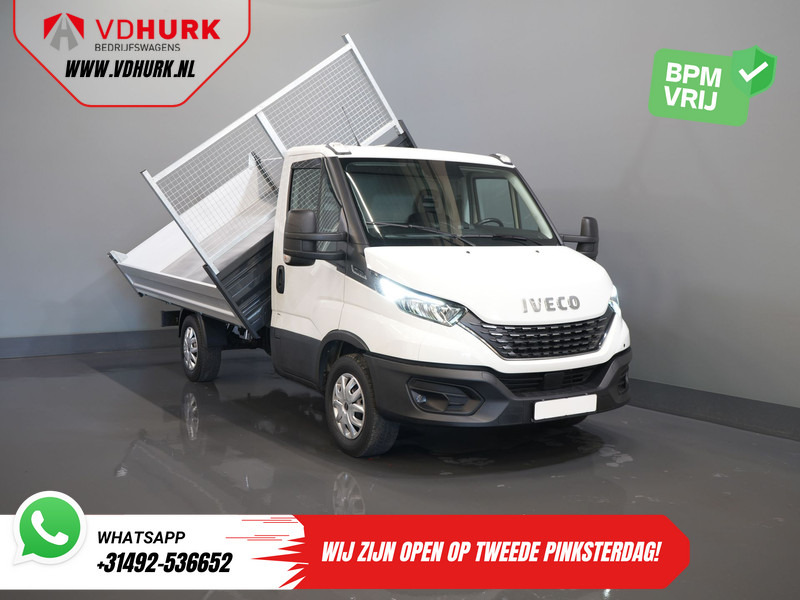 Iveco Daily 35S16V 2.3 160 pk Aut. ZF 3 Zijde Kipper BPM VRIJ! 3.5t Trekverm./ LED/ Gev.Stoel/ Climate/ Cruise/ DAB/ Open Laadbak/ Pick Up/ - Furgoneta caja abierta: foto 1 Iveco Daily 35S16V 2.3 160 pk Aut. ZF 3 Zijde Kipper BPM VRIJ! 3.5t Trekverm./ LED/ Gev.Stoel/ Climate/ Cruise/ DAB/ Open Laadbak/ Pick Up/ - Furgoneta caja abierta: foto 1
