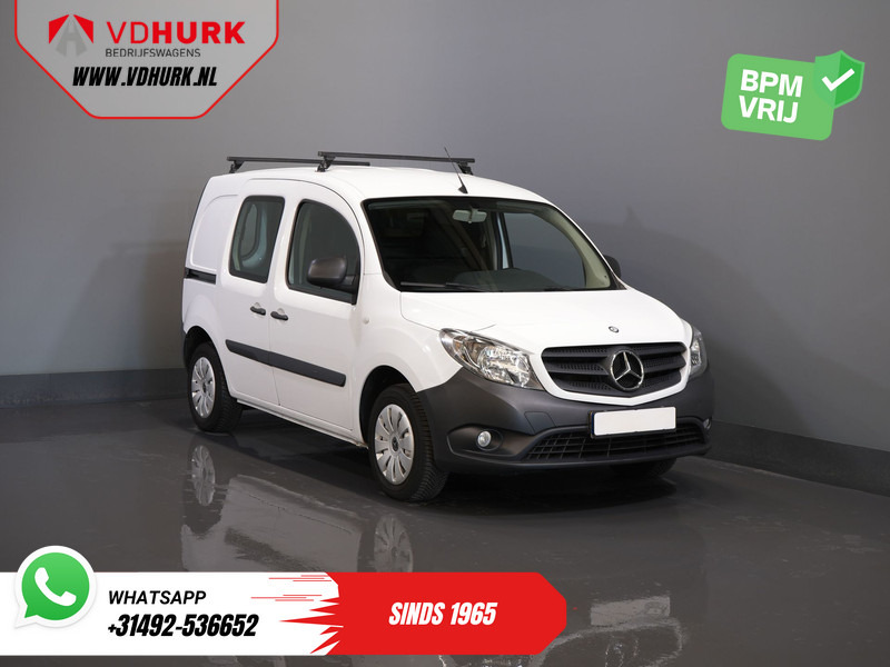 Mercedes-Benz Citan 108 CDI 75 pk BPM VRIJ EUR 6/ NL auto/ Airco/ PDC/ Dakdragers/ Radio - Furgoneta pequeña: foto 1 Mercedes-Benz Citan 108 CDI 75 pk BPM VRIJ EUR 6/ NL auto/ Airco/ PDC/ Dakdragers/ Radio - Furgoneta pequeña: foto 1