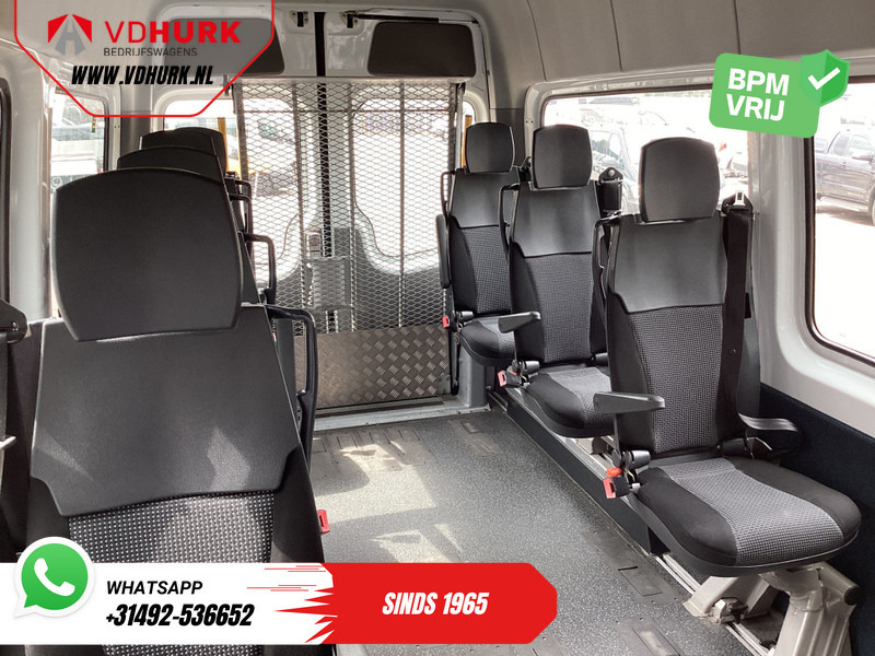 Minibús, Furgoneta de pasajeros Mercedes-Benz Sprinter 313 2.2 CDI L2H2 €10.769 Incl. BTW BPM VRIJ! EXPORT ONLY Combi/ 9 Persoons/ Kombi/ 9P/ Airco/ Rolstoellift: foto 9
