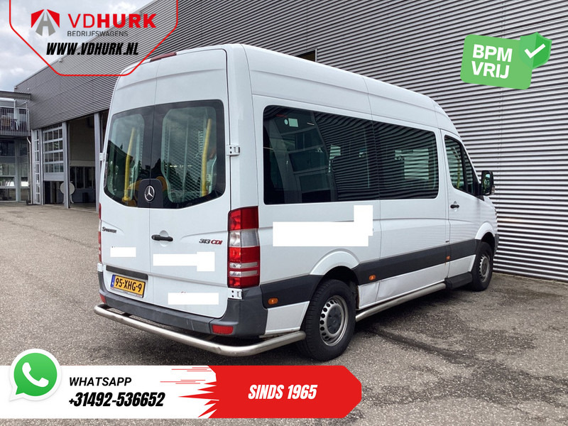 Minibús, Furgoneta de pasajeros Mercedes-Benz Sprinter 313 2.2 CDI L2H2 €10.769 Incl. BTW BPM VRIJ! EXPORT ONLY Combi/ 9 Persoons/ Kombi/ 9P/ Airco/ Rolstoellift: foto 8
