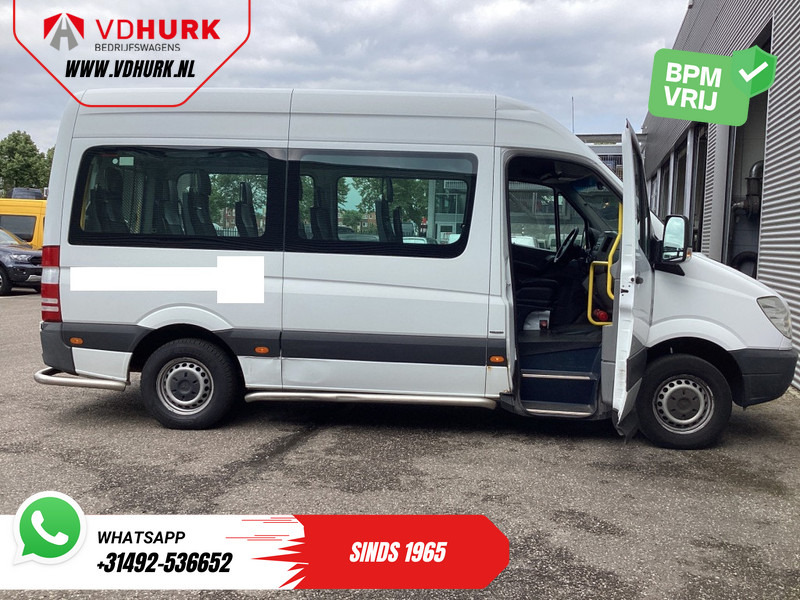 Minibús, Furgoneta de pasajeros Mercedes-Benz Sprinter 313 2.2 CDI L2H2 €10.769 Incl. BTW BPM VRIJ! EXPORT ONLY Combi/ 9 Persoons/ Kombi/ 9P/ Airco/ Rolstoellift: foto 6