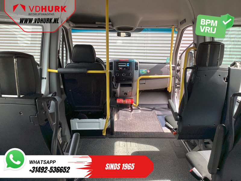 Minibús, Furgoneta de pasajeros Mercedes-Benz Sprinter 313 2.2 CDI L2H2 €10.769 Incl. BTW BPM VRIJ! EXPORT ONLY Combi/ 9 Persoons/ Kombi/ 9P/ Airco/ Rolstoellift: foto 10