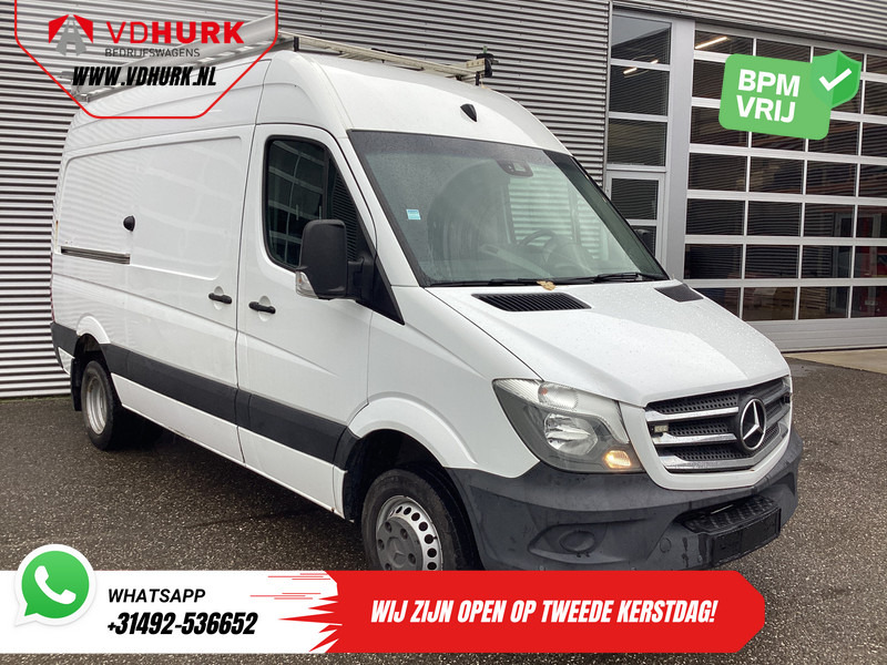 Mercedes-Benz Sprinter 516 2.2 CDI L2H2 EXPORT E6/ Dubbel Lucht/ 3.5t Trekverm./ Imperiaal + Ladder/ Airco/ PDC - Furgón: foto 1 Mercedes-Benz Sprinter 516 2.2 CDI L2H2 EXPORT E6/ Dubbel Lucht/ 3.5t Trekverm./ Imperiaal + Ladder/ Airco/ PDC - Furgón: foto 1