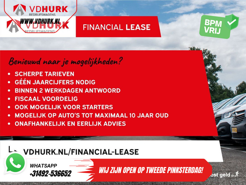 Leasing de Opel Vivaro 2.0 HDi 145 pk Aut. L2 BPM VRIJ! NL Auto/ Carplay/ Cruise/ Camera/ Navi/ Trekhaak Opel Vivaro 2.0 HDi 145 pk Aut. L2 BPM VRIJ! NL Auto/ Carplay/ Cruise/ Camera/ Navi/ Trekhaak: foto 13