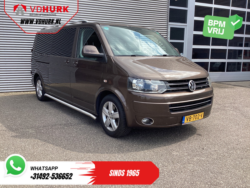 Volkswagen Transporter 2.0 TDI DSG Aut. 140 pk L2 DC Dubbel Cabine EXPORT ONLY NL Auto/ APK 04-2026/ Riem V.V./ Leder/ Cruise/ Camera/ Navi/ Sidebars/ - Furgoneta pequeña, Furgoneta combi: foto 1 Volkswagen Transporter 2.0 TDI DSG Aut. 140 pk L2 DC Dubbel Cabine EXPORT ONLY NL Auto/ APK 04-2026/ Riem V.V./ Leder/ Cruise/ Camera/ Navi/ Sidebars/ - Furgoneta pequeña, Furgoneta combi: foto 1