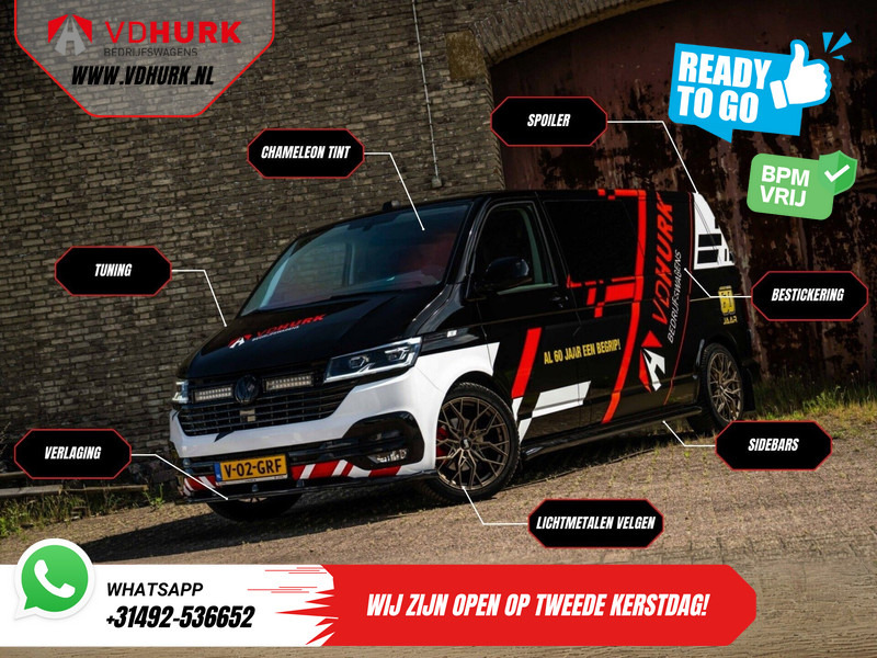 Volkswagen Transporter T6.1 2.0 TDI 150 pk DSG Aut. L2 DC BPM VRIJ! Dubbel Cabine 6 Pers./ Lage KM!/ Adapt.Cruise/ 270Gr. Deuren/ Navi/ Carplay/ Trekha - Furgón, Furgoneta combi: foto 4 Volkswagen Transporter T6.1 2.0 TDI 150 pk DSG Aut. L2 DC BPM VRIJ! Dubbel Cabine 6 Pers./ Lage KM!/ Adapt.Cruise/ 270Gr. Deuren/ Navi/ Carplay/ Trekha - Furgón, Furgoneta combi: foto 4