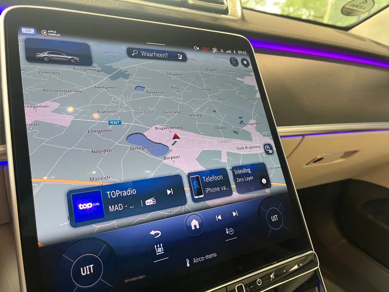 Sedan Mercedes-Benz S-Klasse S580e 450e*360°CAM*MASSAGEZETELS*HEAD UP DISPLAY*: foto 14