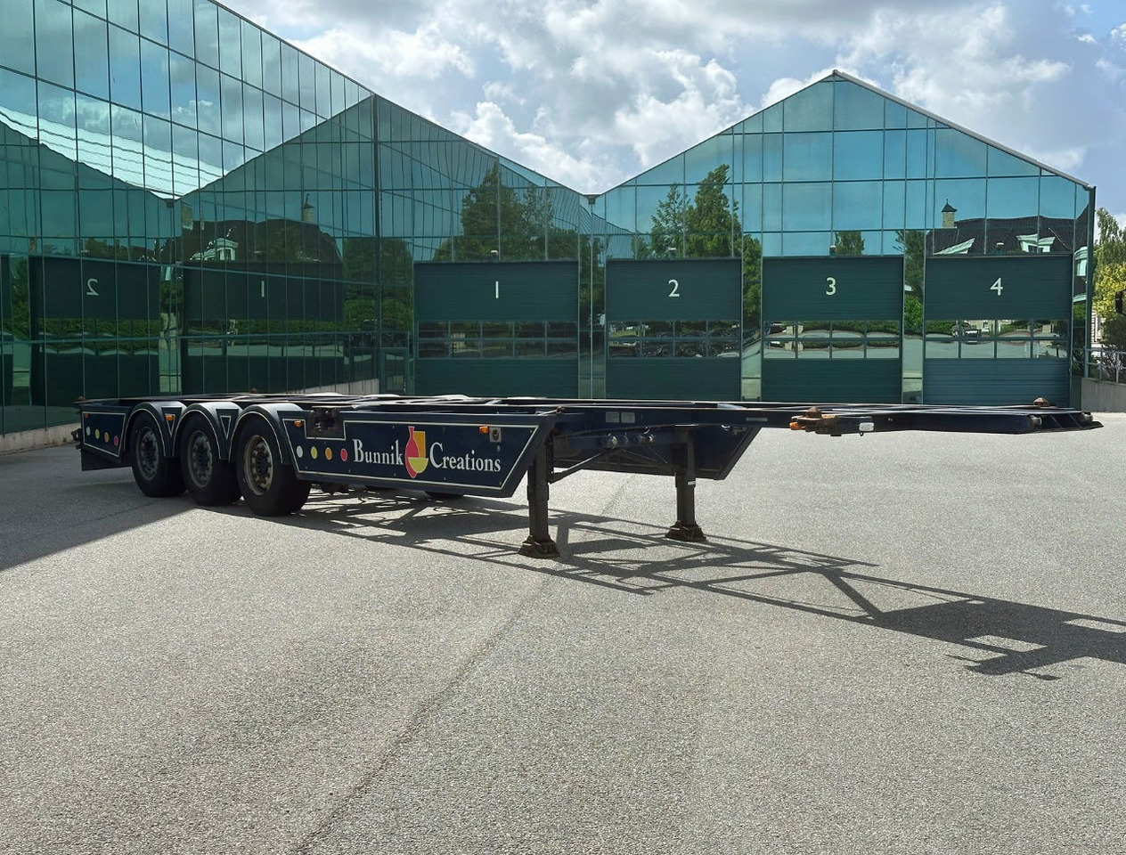 Burg BPO 13-27 Ccxlx 40" Galvanised Super Chassis SAF Axles Disc Brakes 2x Lift Axles 3 Pieces IN Stock Super Condition - Semirremolque portacontenedore/ Intercambiable: foto 5 Burg BPO 13-27 Ccxlx 40" Galvanised Super Chassis SAF Axles Disc Brakes 2x Lift Axles 3 Pieces IN Stock Super Condition - Semirremolque portacontenedore/ Intercambiable: foto 5