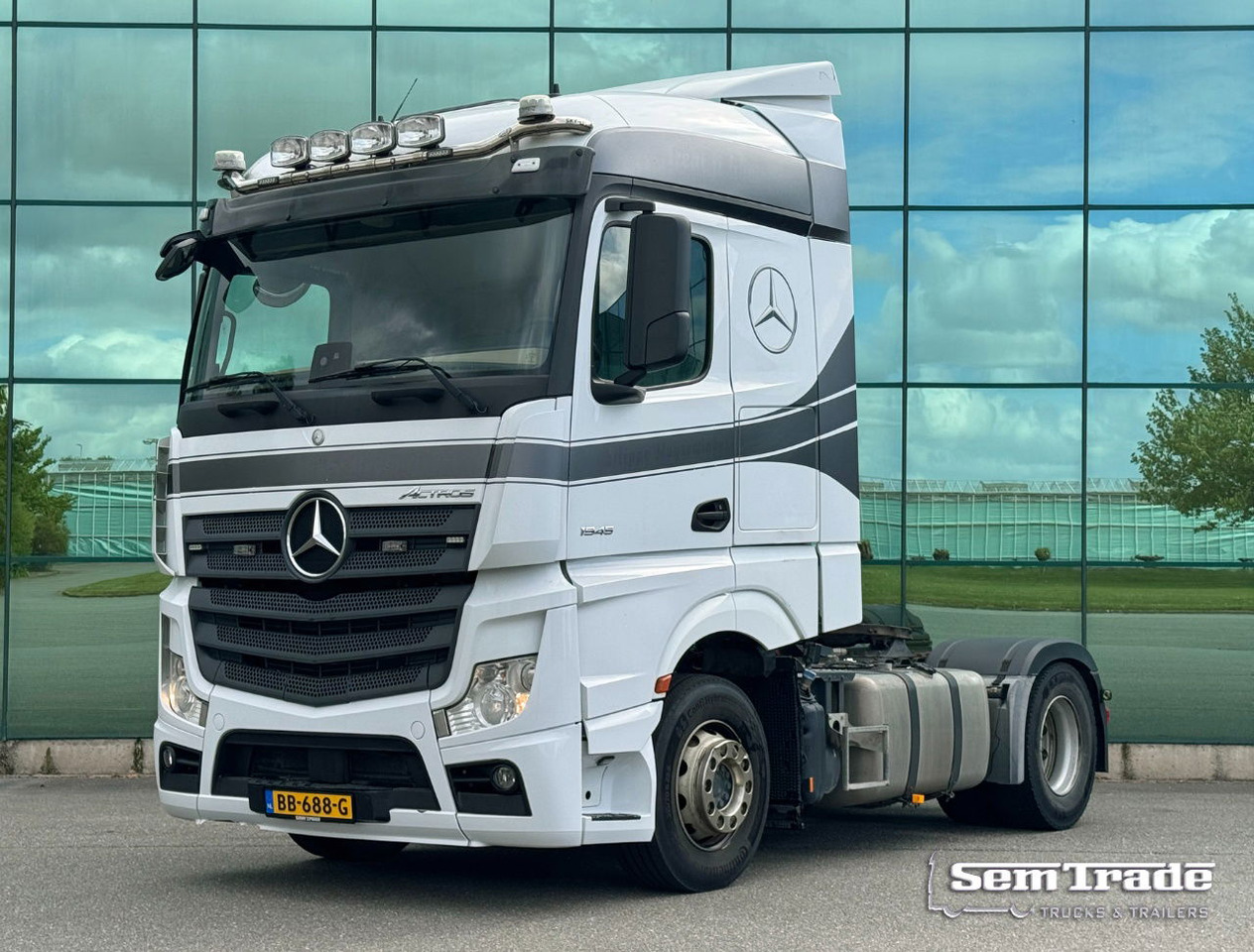 Mercedes-Benz Actros 1945 382.000 KM PTO + Hydraulics TOP Condition NL Truck - Cabeza tractora: foto 1 Mercedes-Benz Actros 1945 382.000 KM PTO + Hydraulics TOP Condition NL Truck - Cabeza tractora: foto 1