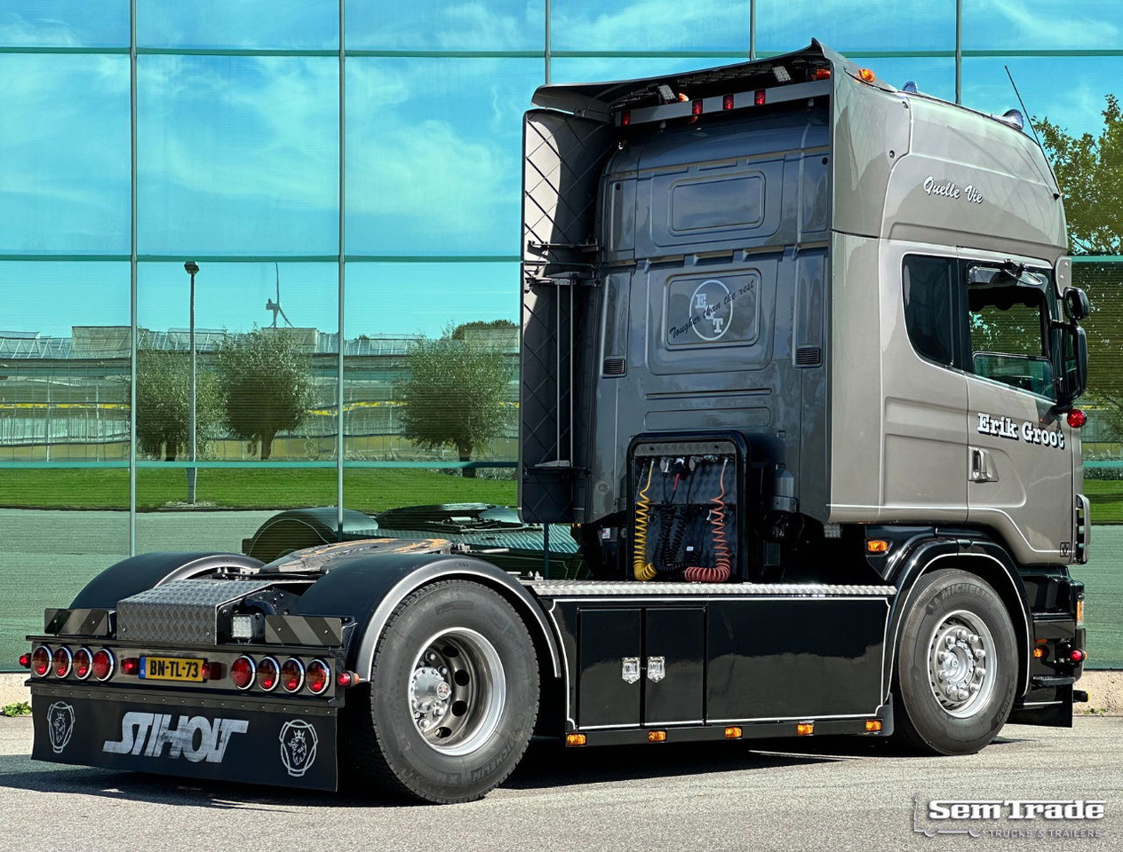 Scania R164-480 V8 Retarder Manual Gearbox Showtruck Completely Rebuild Unique Condition - Cabeza tractora: foto 4 Scania R164-480 V8 Retarder Manual Gearbox Showtruck Completely Rebuild Unique Condition - Cabeza tractora: foto 4