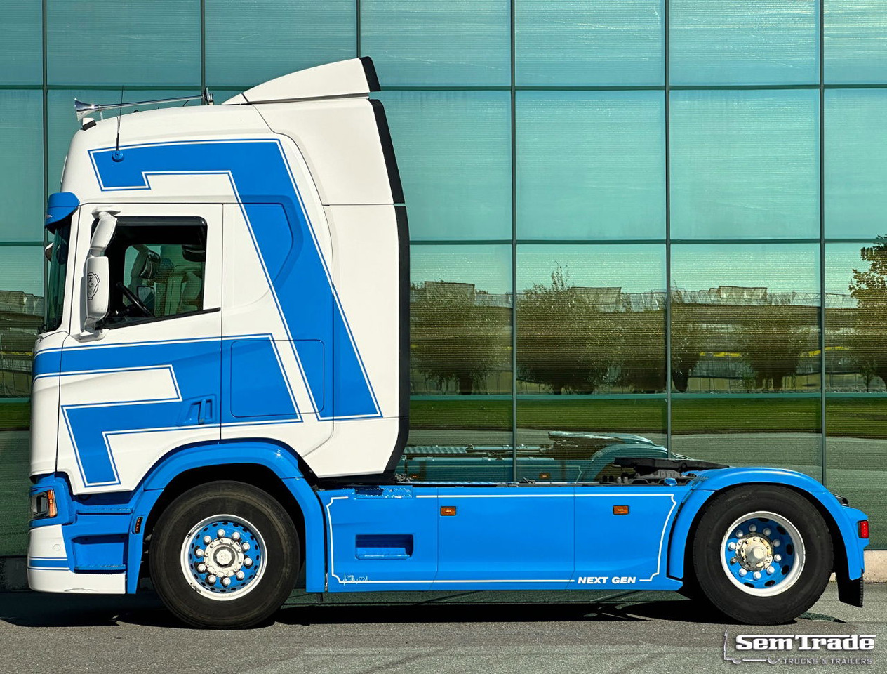 Scania R450 NGS Full AIR Retarder Full Spoiler 2X Tanks Super Condition Belgium-Truck - Cabeza tractora: foto 2 Scania R450 NGS Full AIR Retarder Full Spoiler 2X Tanks Super Condition Belgium-Truck - Cabeza tractora: foto 2