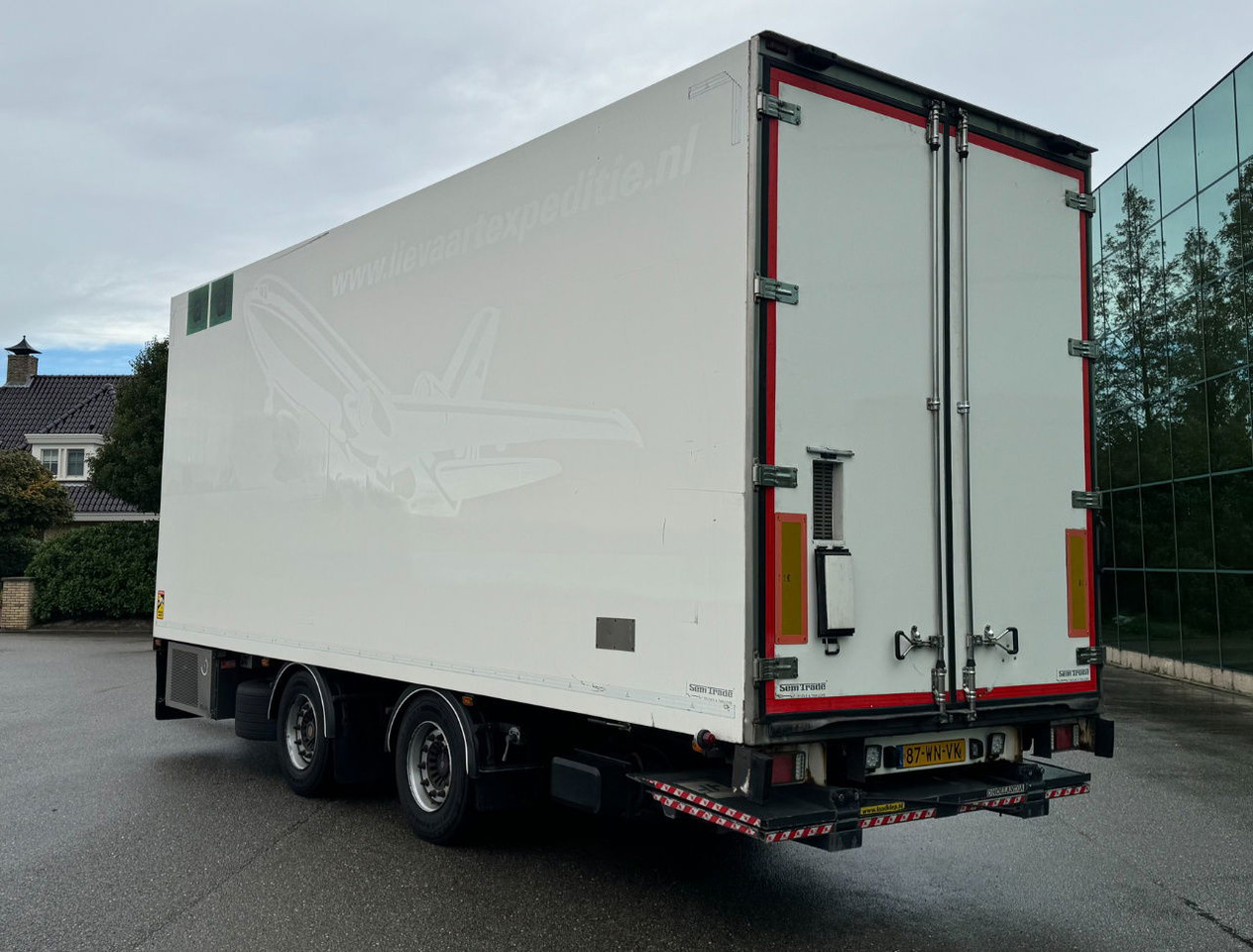 DRACO MZS 218 Wipkar 750 x 250 x 290 CM Inside Tail Lift 2021 TRS Iceland TOP Condition NL Trailertrailer - Remolque caja cerrada: foto 3 DRACO MZS 218 Wipkar 750 x 250 x 290 CM Inside Tail Lift 2021 TRS Iceland TOP Condition NL Trailertrailer - Remolque caja cerrada: foto 3