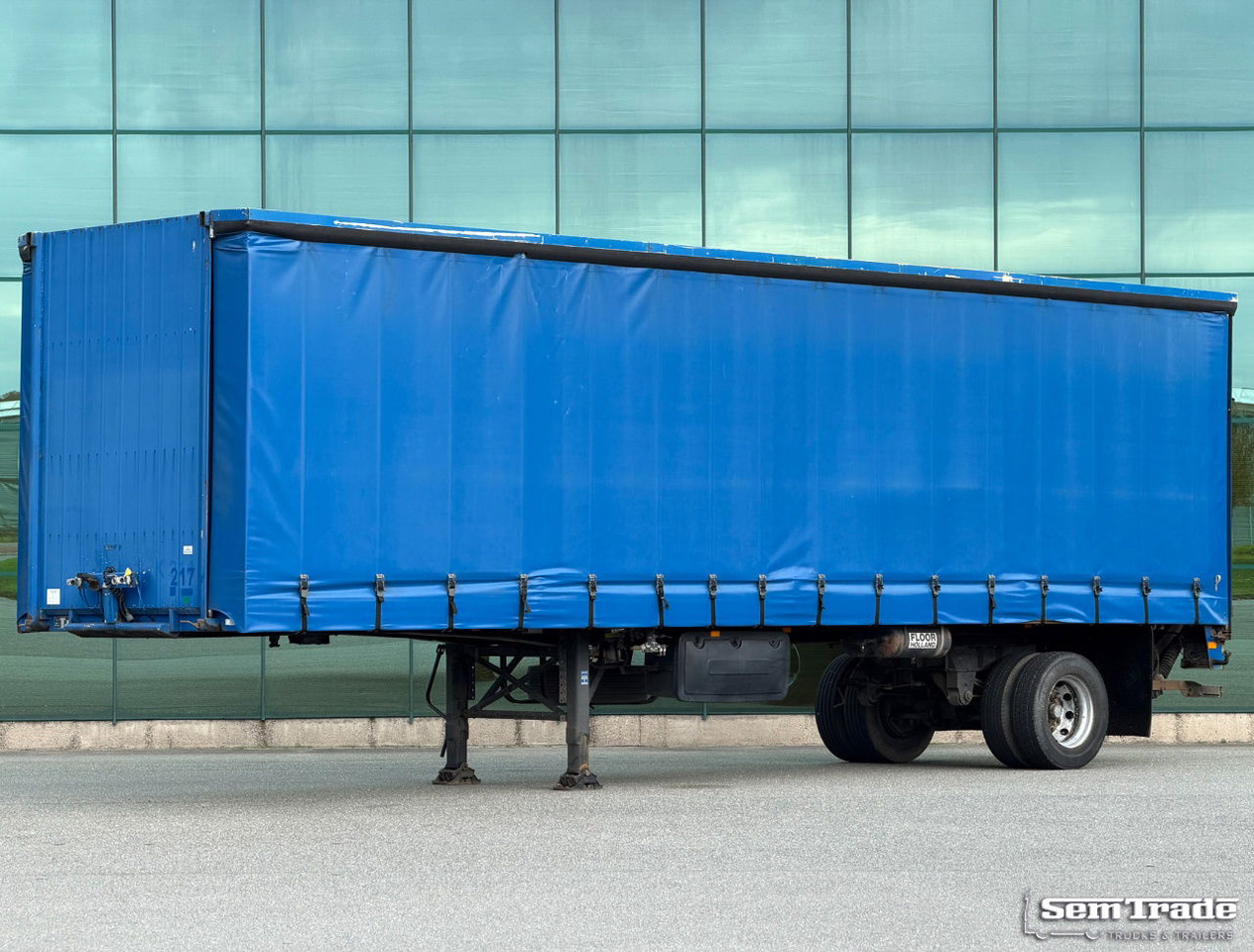 Floor FL0-12-102 City Trailer Tail Lift Good Condition Holland-Trailer - Semirremolque lona: foto 1 Floor FL0-12-102 City Trailer Tail Lift Good Condition Holland-Trailer - Semirremolque lona: foto 1