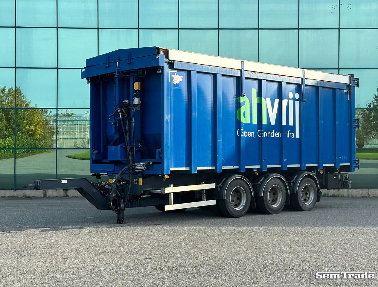 LAG M-3-24 + Piet Ruizeveld DS Lift Axle 72.000 KM Super Condition - Remolque volquete agrícola: foto 1 LAG M-3-24 + Piet Ruizeveld DS Lift Axle 72.000 KM Super Condition - Remolque volquete agrícola: foto 1