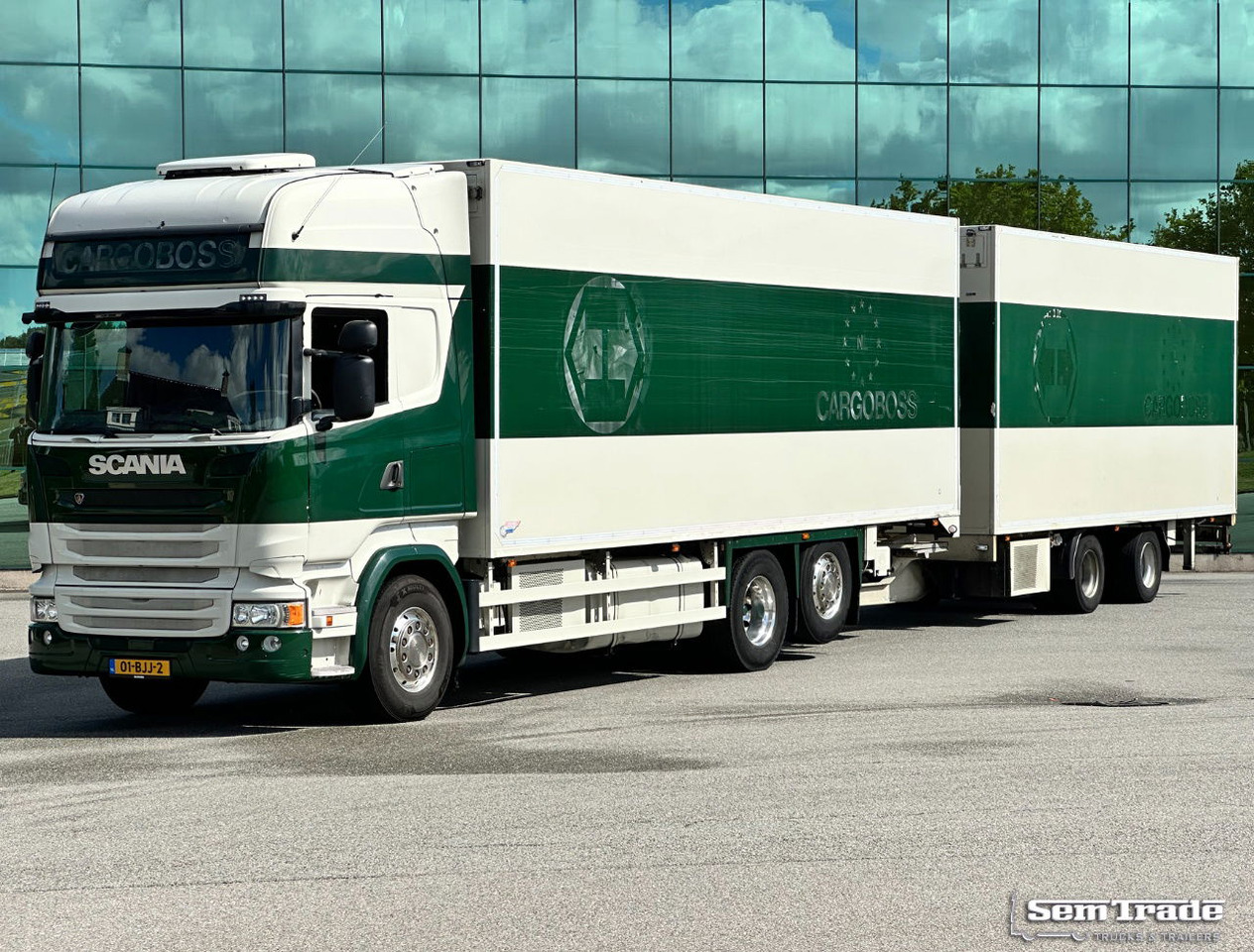 Scania R450 Retarder VAN Beurden Isolated Boxes TRS Cooling Tail Lift TOP Condition NL-Combi - Camión frigorífico: foto 1 Scania R450 Retarder VAN Beurden Isolated Boxes TRS Cooling Tail Lift TOP Condition NL-Combi - Camión frigorífico: foto 1