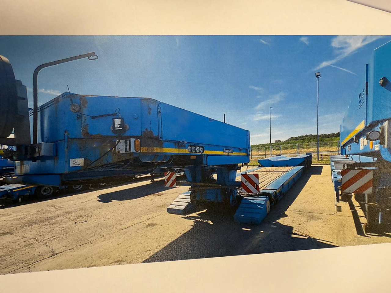 Golfhofer STZ-VKL 3-34/80A with Extension beam´s - Remolque góndola rebajadas: foto 1 Golfhofer STZ-VKL 3-34/80A with Extension beam´s - Remolque góndola rebajadas: foto 1