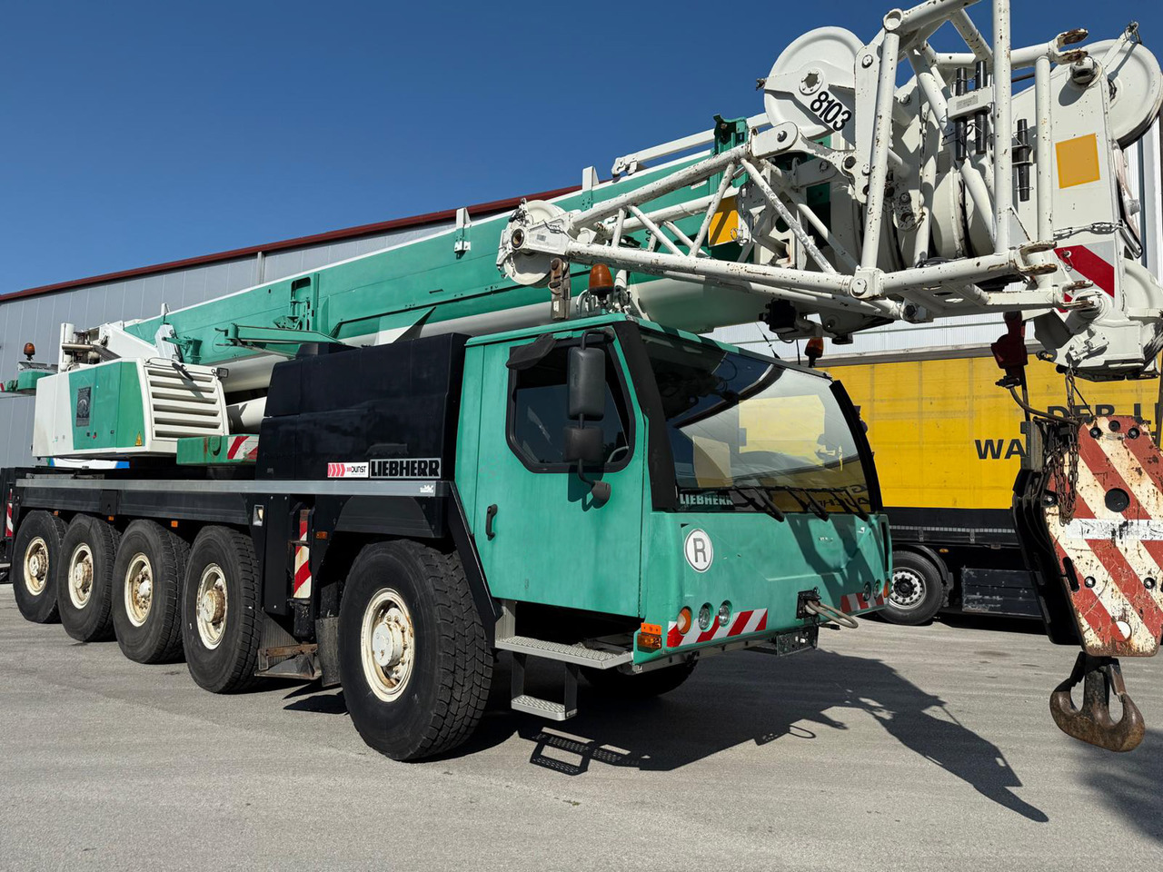 LIEBHERR LTM 1100-5.2 - Autogrúa: foto 2 LIEBHERR LTM 1100-5.2 - Autogrúa: foto 2