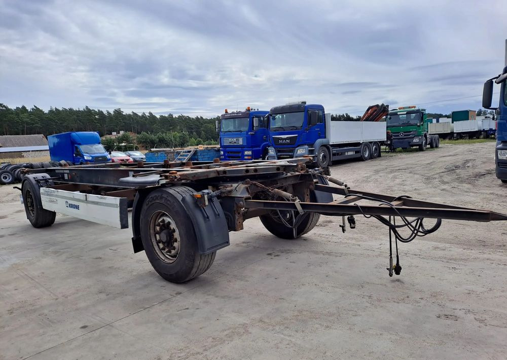 Krone Przyczepa Krone BDF - Remolque portacontenedore/ Intercambiable: foto 1 Krone Przyczepa Krone BDF - Remolque portacontenedore/ Intercambiable: foto 1