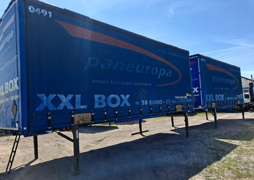 Toldo carrocería Krone Zabudowa Jumbo Firana BDF 7.70 m: foto 13 Toldo carrocería Krone Zabudowa Jumbo Firana BDF 7.70 m: foto 13