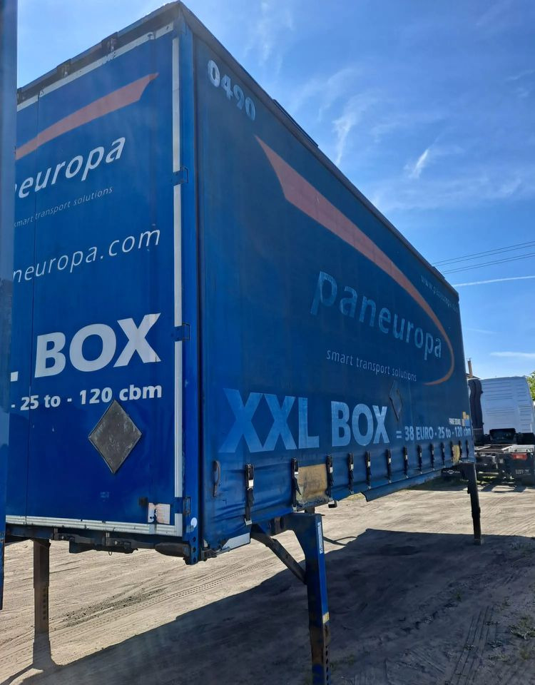 Toldo carrocería Krone Zabudowa Jumbo Firana BDF 7.70 m: foto 9 Toldo carrocería Krone Zabudowa Jumbo Firana BDF 7.70 m: foto 9