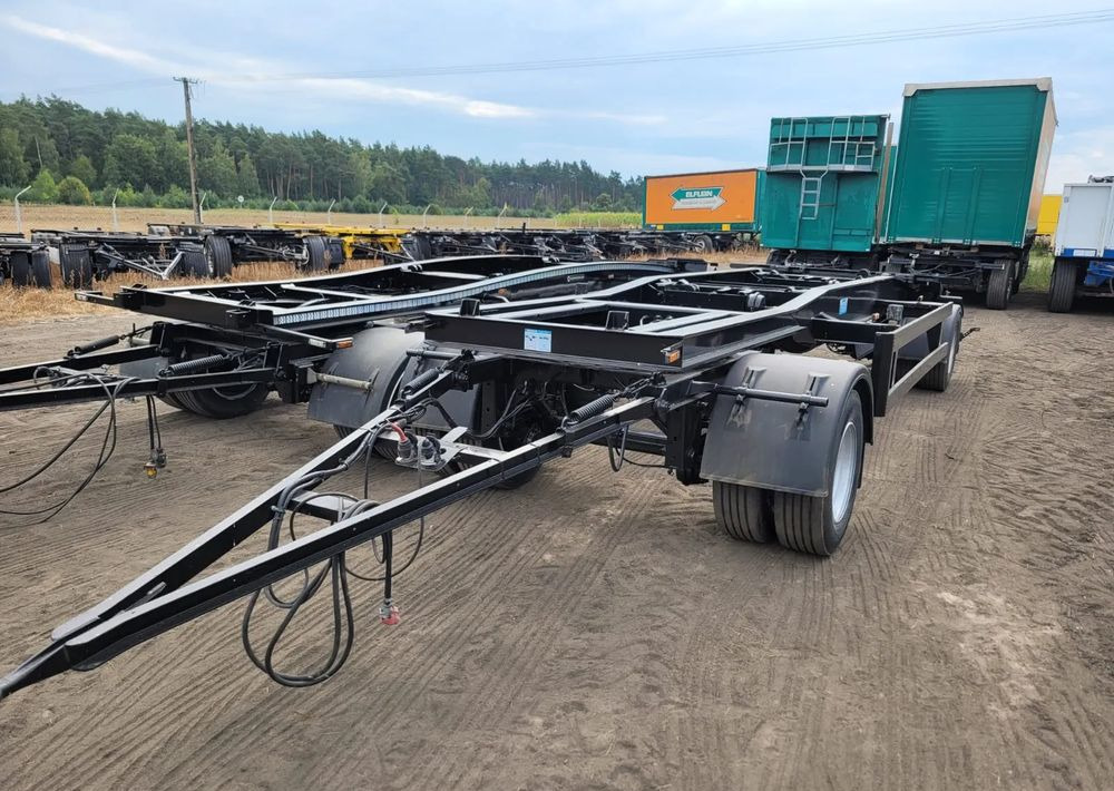 Meiller Przyczepa do hakowca Huffermann - Remolque multilift/ Portacontenedores de cadenas: foto 1 Meiller Przyczepa do hakowca Huffermann - Remolque multilift/ Portacontenedores de cadenas: foto 1