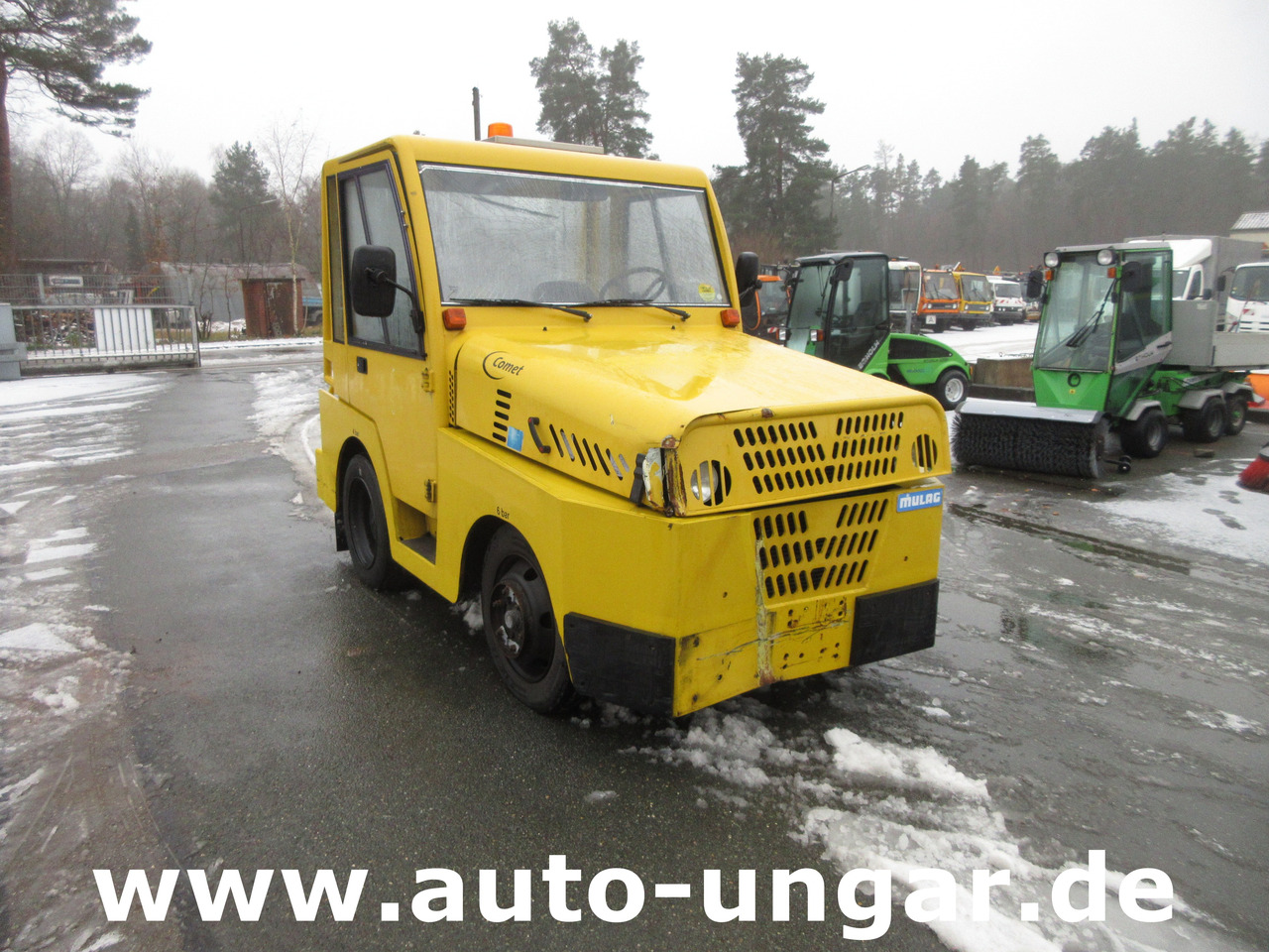 MULAG Comet 6D Baujahr 2015 Gepäckschlepper Pushback Deutz Diesel - Tractor de equipaje: foto 1 MULAG Comet 6D Baujahr 2015 Gepäckschlepper Pushback Deutz Diesel - Tractor de equipaje: foto 1