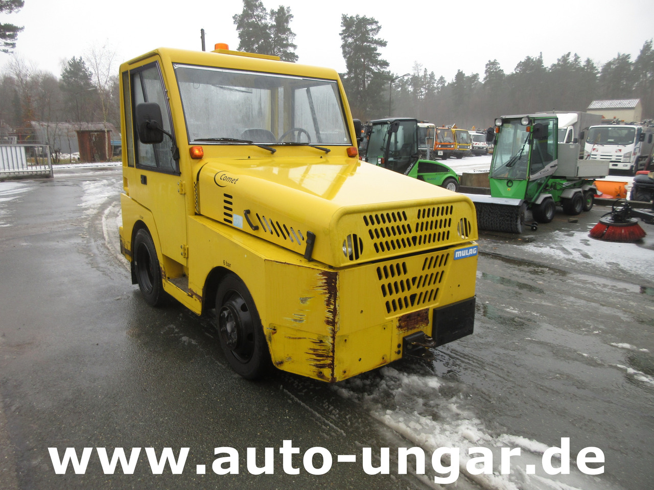 MULAG Comet 6D Diesel Schlepper Push-Back GSE Gepäckwagen - Tractor de equipaje: foto 1 MULAG Comet 6D Diesel Schlepper Push-Back GSE Gepäckwagen - Tractor de equipaje: foto 1