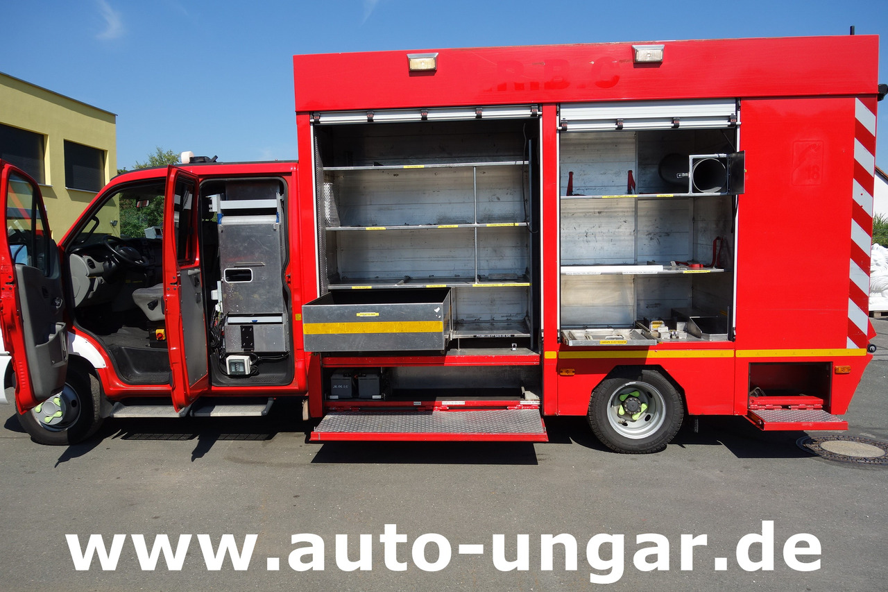 Camión de bomberos Renault Mascott 160 DXi Doka Feuerwehr LBW AHK Dekontamination Wohnmobil 460 Radstand: foto 22