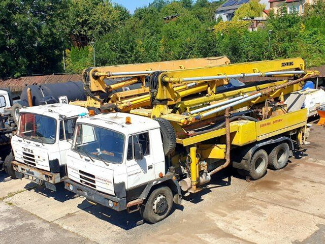 Schwing 2x! 25m BPL 601 +6x6 Tatra 815 (DOCS/KFZ MACHINE +1 no docs/kein - Camión bomba de hormigón: foto 1 Schwing 2x! 25m BPL 601 +6x6 Tatra 815 (DOCS/KFZ MACHINE +1 no docs/kein - Camión bomba de hormigón: foto 1