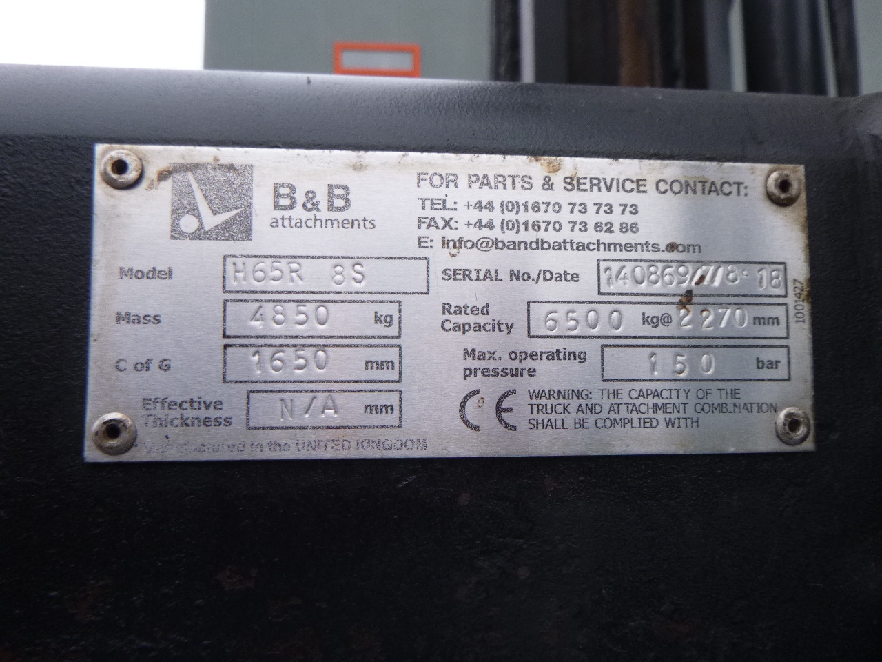 Carretilla elevadora diésel LINDE H140/1200-02: foto 13 Carretilla elevadora diésel LINDE H140/1200-02: foto 13