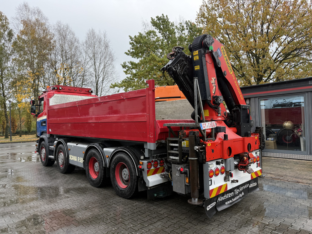 Leasing de Scania R580 V8 8X4 Kipper Kran Palfinger 22002 Scania R580 V8 8X4 Kipper Kran Palfinger 22002: foto 13