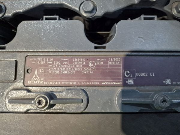 Deutz TCD6.1 L6 Engine Fully Reconditioned (Industrial) - Motor para Maquinaria industrial: foto 2 Deutz TCD6.1 L6 Engine Fully Reconditioned (Industrial) - Motor para Maquinaria industrial: foto 2