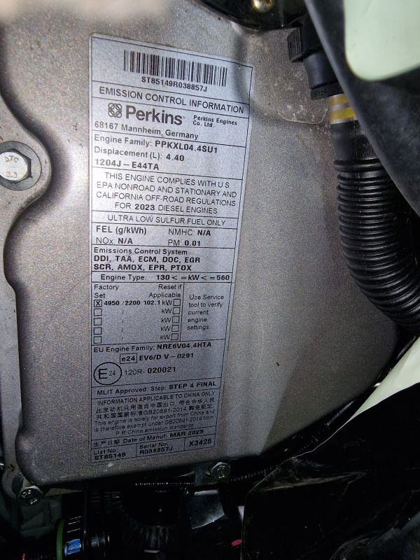 Doosan DL200-7 Perkins 1204J-E44TA Powerpack (Plant Spec) - Motor para Maquinaria de construcción: foto 2 Doosan DL200-7 Perkins 1204J-E44TA Powerpack (Plant Spec) - Motor para Maquinaria de construcción: foto 2