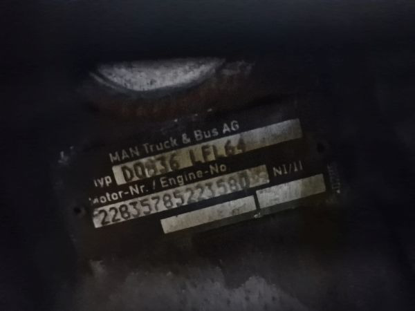 MAN D0836 LFL64 Engine (Truck) - Motor para Camión: foto 2 MAN D0836 LFL64 Engine (Truck) - Motor para Camión: foto 2