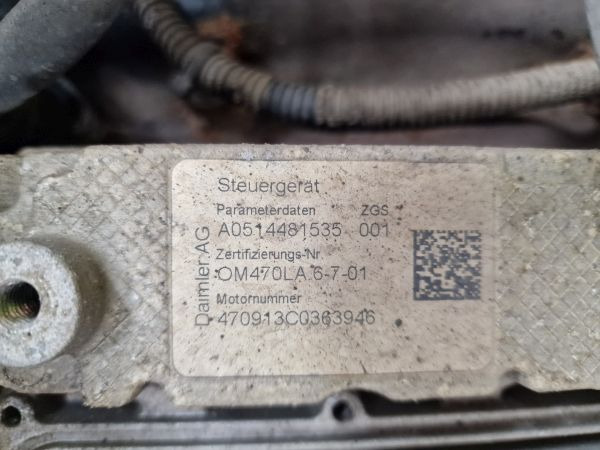 Mercedes Benz OM470LA 6-7-01 Engine (Truck) - Motor para Camión: foto 2 Mercedes Benz OM470LA 6-7-01 Engine (Truck) - Motor para Camión: foto 2