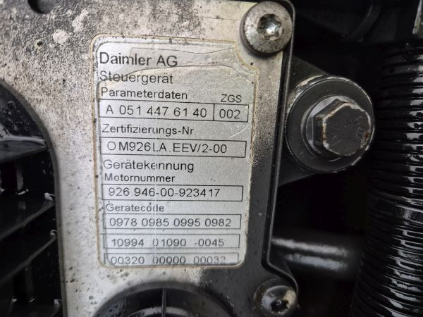 Mercedes Benz OM926LA.EEV/2-03 Econic Spec Engine (Truck) - Motor para Camión: foto 2 Mercedes Benz OM926LA.EEV/2-03 Econic Spec Engine (Truck) - Motor para Camión: foto 2