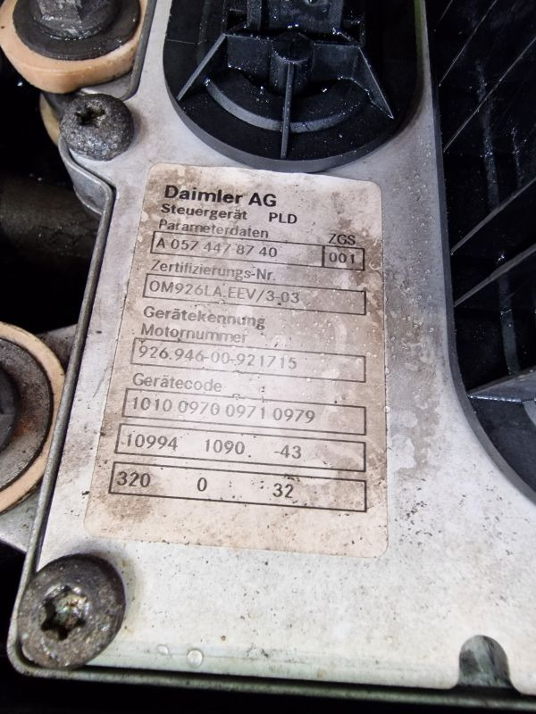 Mercedes Benz OM926LA.EEV/3-03 Econic Spec Engine (Truck) - Motor para Camión: foto 2 Mercedes Benz OM926LA.EEV/3-03 Econic Spec Engine (Truck) - Motor para Camión: foto 2