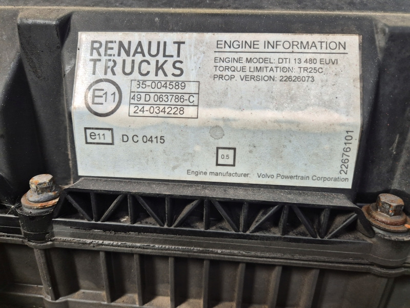 Renault DTI13480 EUVI Engine (Truck) - Motor para Camión: foto 3 Renault DTI13480 EUVI Engine (Truck) - Motor para Camión: foto 3