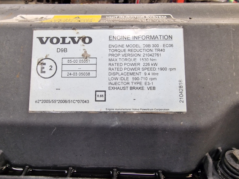 Volvo D9B 300 – EC06 Engine (Truck) - Motor para Camión: foto 3 Volvo D9B 300 – EC06 Engine (Truck) - Motor para Camión: foto 3