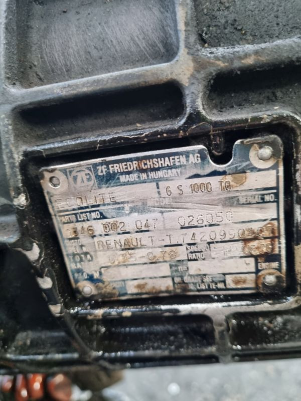 ZF 6S1000TO Gearbox - Caja de cambios: foto 2 ZF 6S1000TO Gearbox - Caja de cambios: foto 2