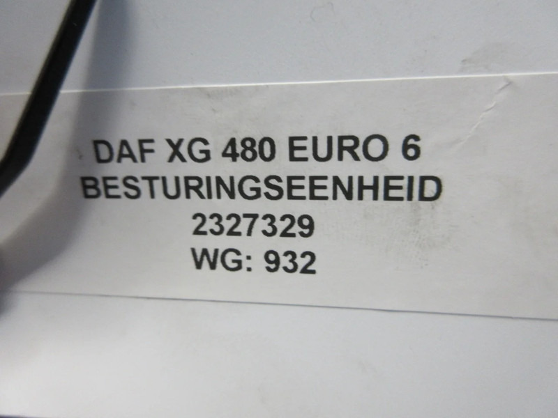 DAF 2327329 BESTURINGSMODULEN XG 480 EURO 6 MODEL 2020 - Sistema eléctrico para Camión: foto 5 DAF 2327329 BESTURINGSMODULEN XG 480 EURO 6 MODEL 2020 - Sistema eléctrico para Camión: foto 5