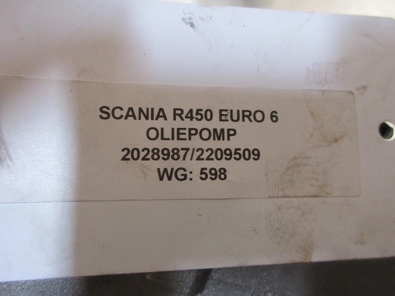 Scania R450 2028987/2209509 OLIEPOMP EURO 6 - Bomba de aceite para Camión: foto 5 Scania R450 2028987/2209509 OLIEPOMP EURO 6 - Bomba de aceite para Camión: foto 5