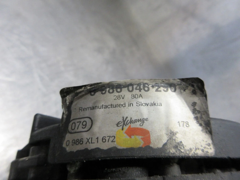 Volvo 22218393 // 22591472 DYNAMO VOLVO FM 370 EURO 6 - Alternador para Camión: foto 5 Volvo 22218393 // 22591472 DYNAMO VOLVO FM 370 EURO 6 - Alternador para Camión: foto 5