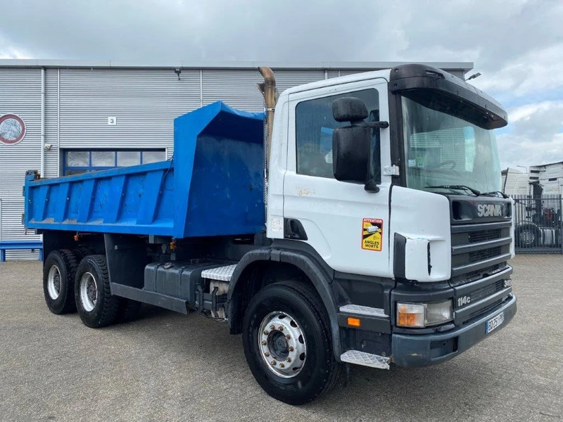 Scania 114-340 / 6X4 / 2 SIDE TIPPER / BIG AXLE / FULL-STEEL / DRUM BRAKES / MANUAL / 1999 - Camión volquete: foto 4 Scania 114-340 / 6X4 / 2 SIDE TIPPER / BIG AXLE / FULL-STEEL / DRUM BRAKES / MANUAL / 1999 - Camión volquete: foto 4