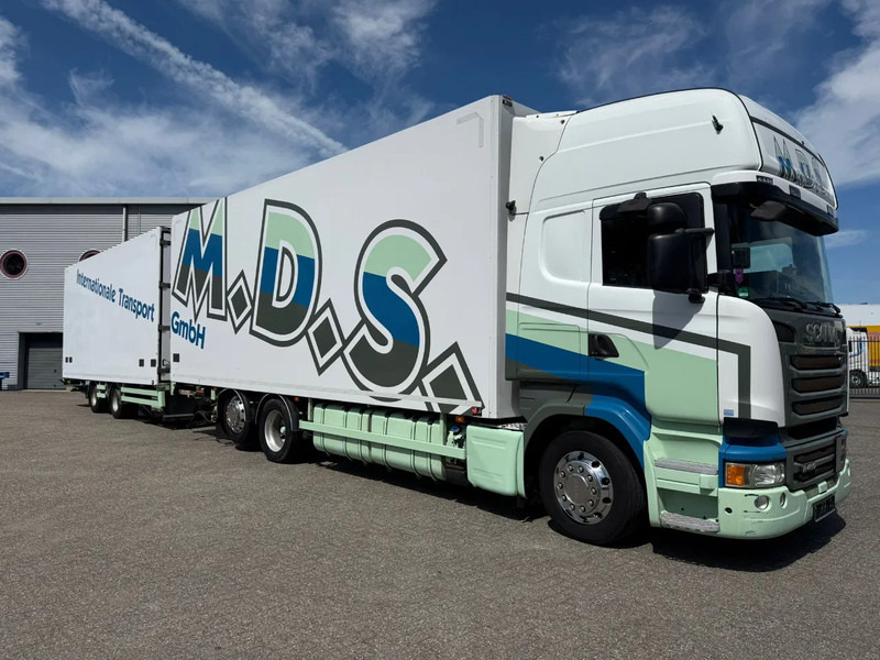Scania R450 / RETARDER / ISOLATED GERMAN FLOWER COMBI / THROUGH-LOADING SYSTEM / 2XPLATFORM / LIFT+LENKACHSE / LWDS / EURO-6 / 2014 - Camión frigorífico: foto 2 Scania R450 / RETARDER / ISOLATED GERMAN FLOWER COMBI / THROUGH-LOADING SYSTEM / 2XPLATFORM / LIFT+LENKACHSE / LWDS / EURO-6 / 2014 - Camión frigorífico: foto 2
