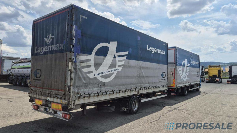 GTS PJT 10N 1-osý - prodejný jen s vozidlem DAF LF 260 FA EURO 6 D1853Z - cena je za celou soupravu - Remolque con toldo: foto 1 GTS PJT 10N 1-osý - prodejný jen s vozidlem DAF LF 260 FA EURO 6 D1853Z - cena je za celou soupravu - Remolque con toldo: foto 1