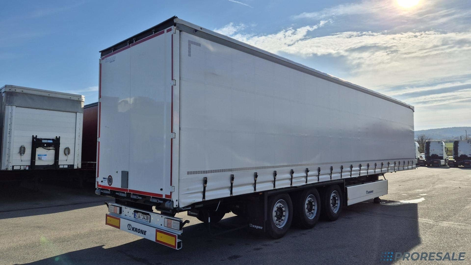 KRONE SD PROFI LINER + paletový koš 32 palet + 2 x zvedací náprava - Semirremolque lona: foto 3 KRONE SD PROFI LINER + paletový koš 32 palet + 2 x zvedací náprava - Semirremolque lona: foto 3