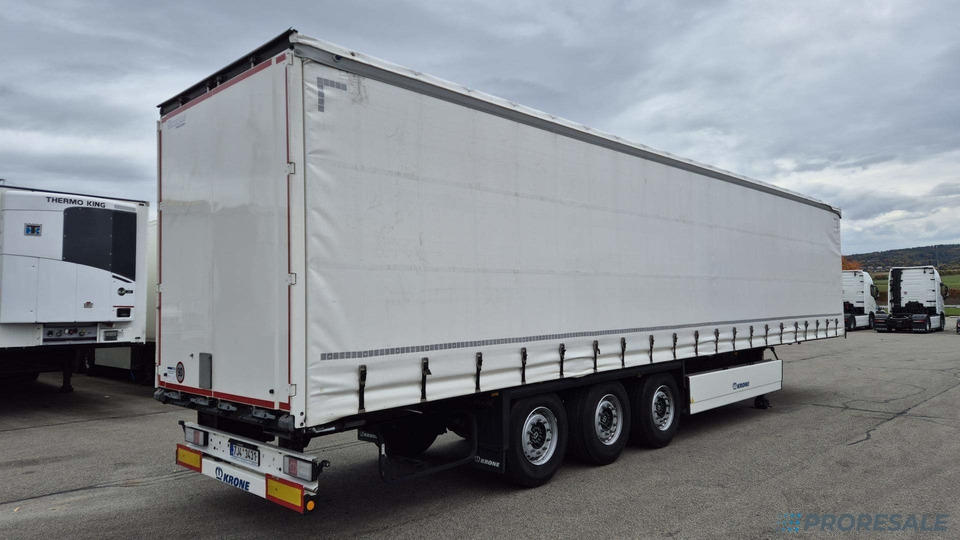 KRONE SD PROFI LINER + paletový koš 32 palet + 2 x zvedací náprava - Semirremolque lona: foto 3 KRONE SD PROFI LINER + paletový koš 32 palet + 2 x zvedací náprava - Semirremolque lona: foto 3